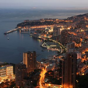 Cote d'Azur - Monaco by night