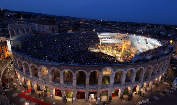 Arena di Verona by night