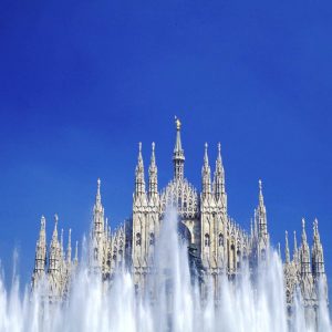 Milan upside down
