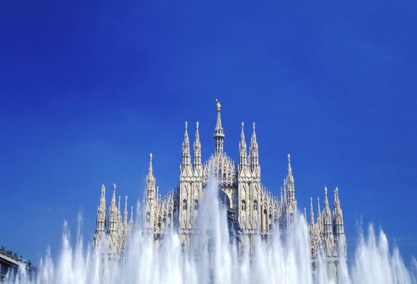 Milan upside down