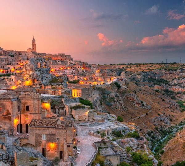 Die Felsen von Matera