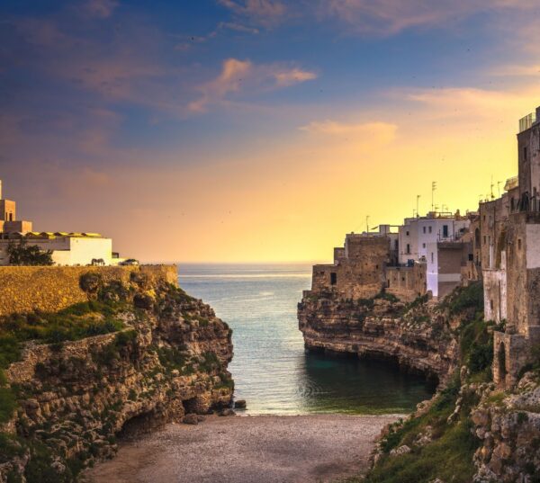 Eispause in Polignano a Mare
