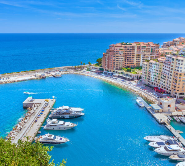 Monaco und Menton