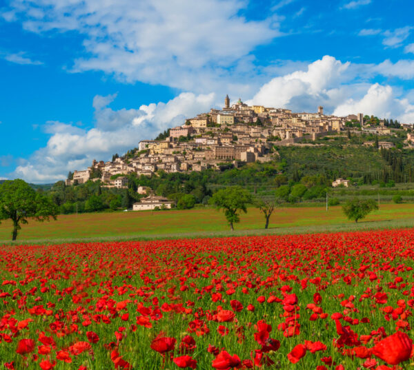Bevagna, Montefalco und Trevi
