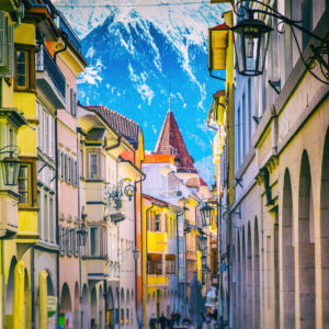 Die Meraner Altstadt und die Lauben