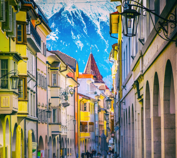 Die Meraner Altstadt und die Lauben